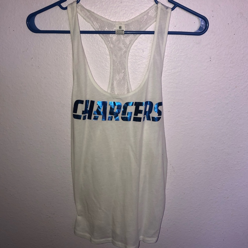 New PINK Victoria’s Secret NFL Chargers tank top